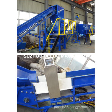 Waste Plastic Recycling Line PE Film Washing Production Line